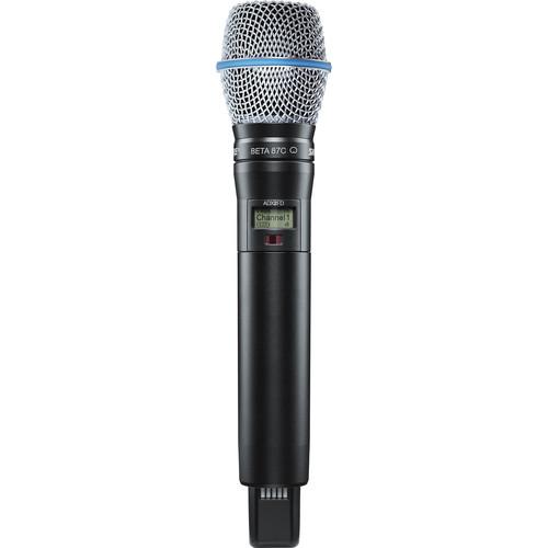 Shure ADX2FD B87C ShowLink-Enabled Frequency Diversity Handheld Transmitter