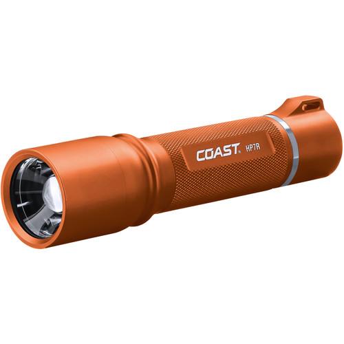 COAST HP7R Long Distance Focusing Rechargeable LED Flashlight