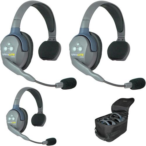 Eartec UL3SEU UltraLITE 3-Person Headset System