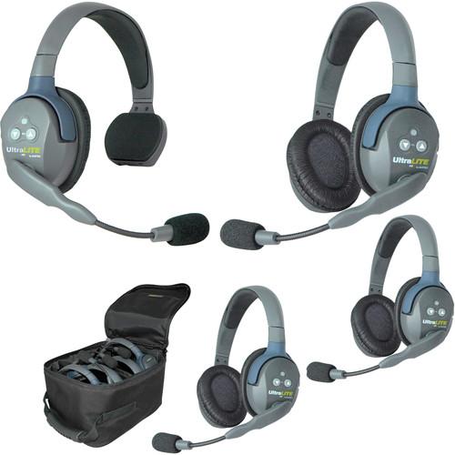 Eartec UL413EU UltraLITE 4-Person Headset System
