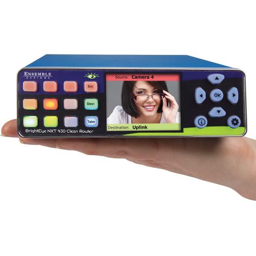 Ensemble Designs NXT 430 Compact Video Routers with Clean Switched Outputs