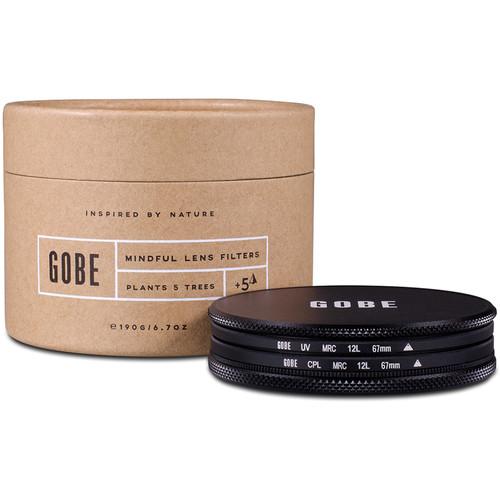 Gobe 67mm The Duet 1Peak UV and Circular Polarizer Filter Kit