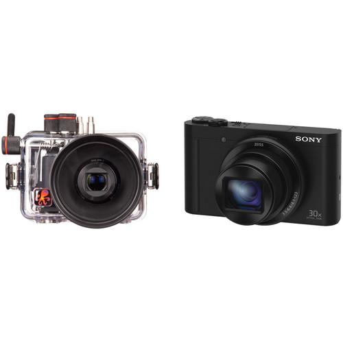 Ikelite Underwater Housing and Sony Cyber-shot DSC-WX500 Digital Camera Kit