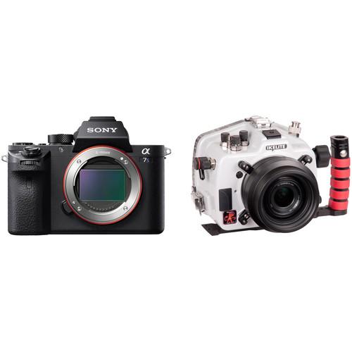 Ikelite Underwater Housing with TTL Circuitry and Sony Alpha a7S II Mirrorless Camera Body Kit