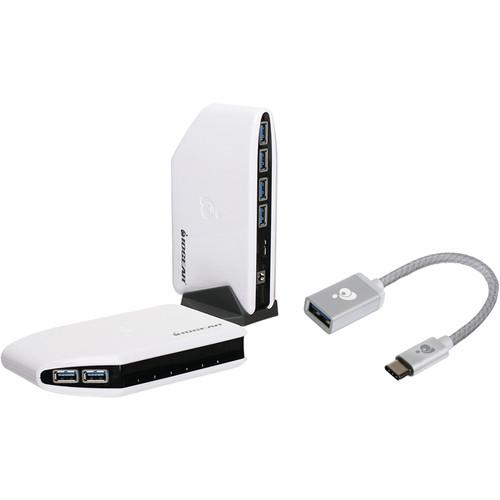 IOGEAR 6-Port SuperSpeed USB 3.1 Gen 1 Hub Kit, IOGEAR, 6-Port, SuperSpeed, USB, 3.1, Gen, 1, Hub, Kit