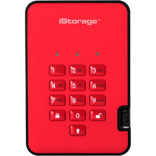 Istorage 128GB diskAshur2 USB 3.1 Encrypted Portable SSD