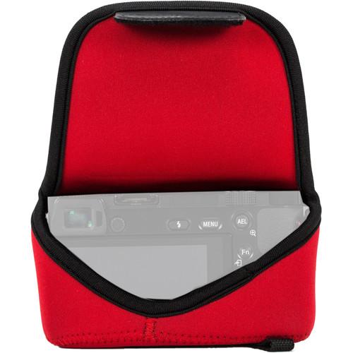 MegaGear MG1021 Ultra Light Neoprene Case with Carabiner for Olympus PEN E-PL8