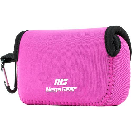 MegaGear Ultra-Light Neoprene Camera Case with Carabiner for Nikon COOLPIX S33