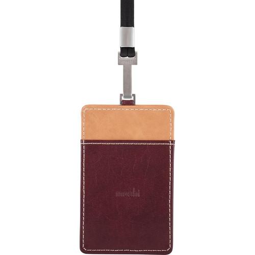 Moshi PU Leather Badge Holder
