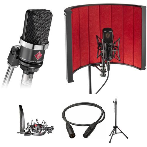 Neumann TLM-102 Large-Diaphragm Condenser Microphone Vocal Studio Kit