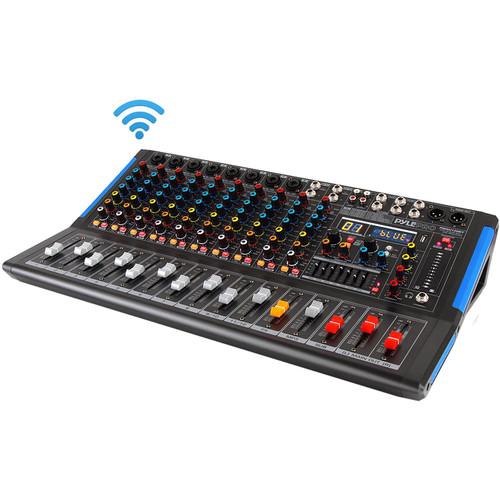 Pyle Pro 12-Channel Bluetooth Studio Mixer