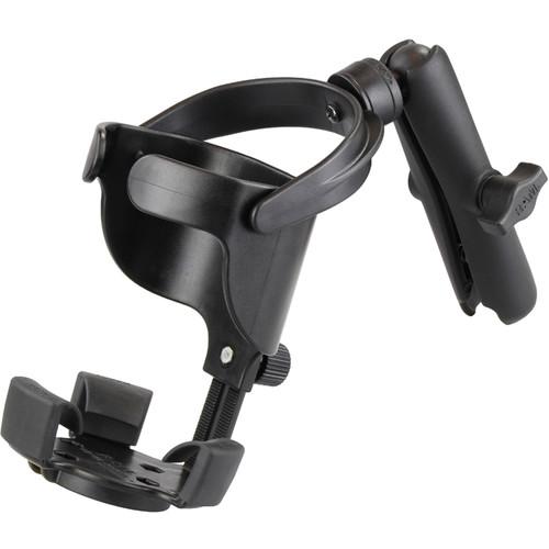 RAM MOUNTS RAM Level Cup XL with Long Double-Socket Arm