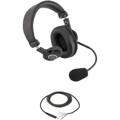 Senal SMH-1010CH Single-Sided Communication Headset with Pigtail Cable