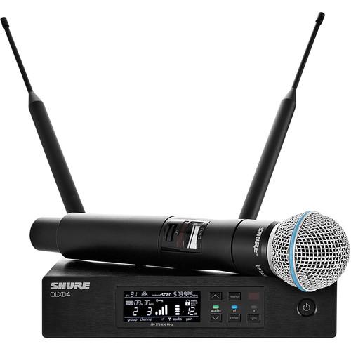 Shure QLXD24 B58 Handheld Wireless Microphone System