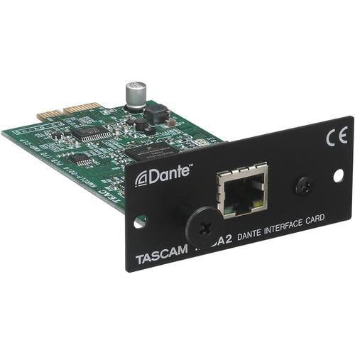 Tascam Two-Channel Input Output Dante Interface Card for SS-R250N & SS-CDR250N Audio Recorders