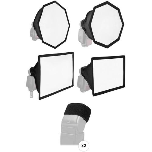 Vello OctaSoft Quad Kit for Portable Flash