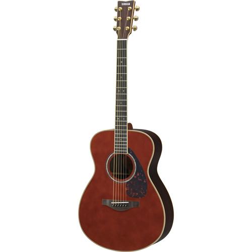 Yamaha LS16DARKTINTEDHB Small Body Acoustic Guitar