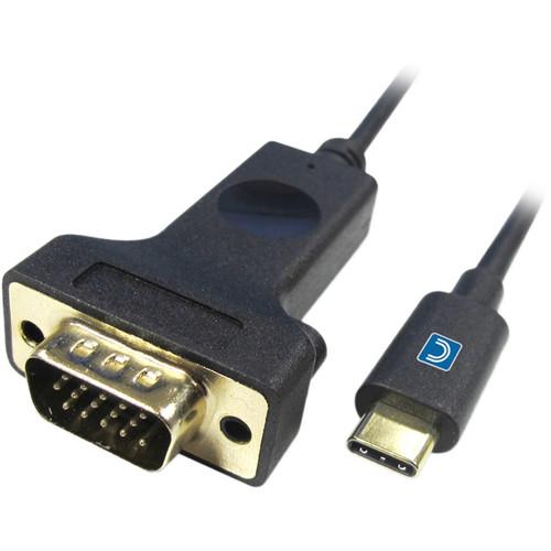 Comprehensive USB Type-C Male to VGA Male Cable