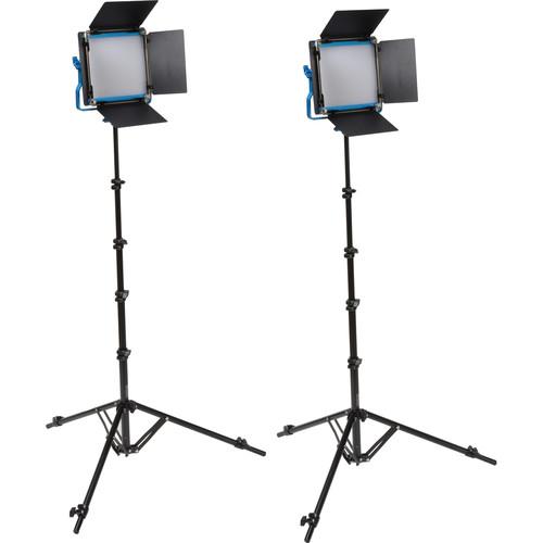 Dracast S-Series LED500 Plus Bi-Color LED 2-Light Kit with NP-F Battery Plates