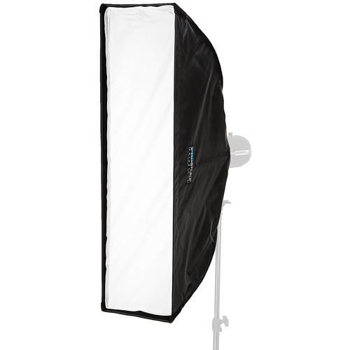 FotodioX Pro Studio Solutions EZ-Pro Strip Softbox with Broncolor Impact and Visetec Speed Ring