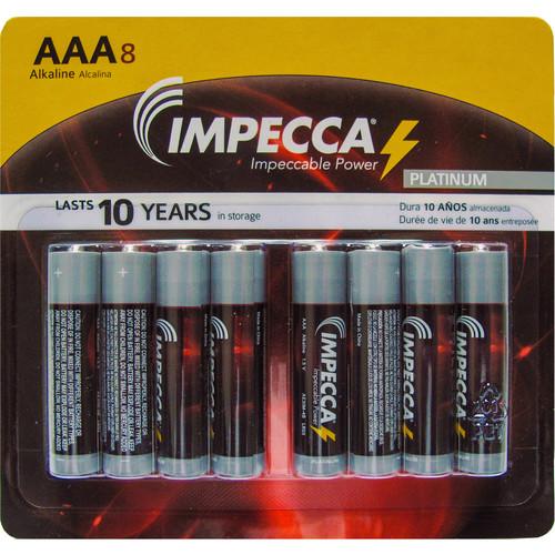 Impecca Alkaline AAA Batteries
