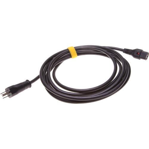 Kino Flo IEC Lock Power Cable for Celeb, Diva-Lite, Select, and FreeStyle Fixtures Systems