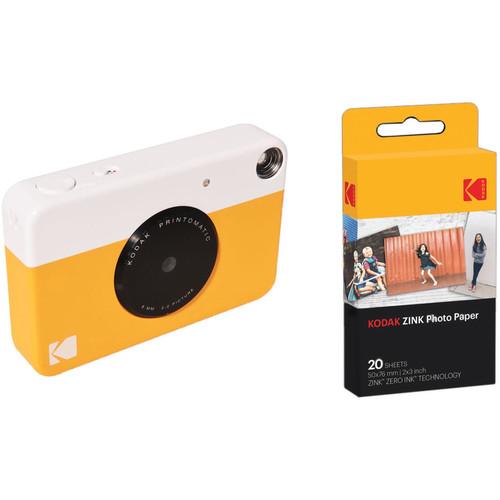 Kodak PRINTOMATIC Instant Digital Camera with 20 Sheets of ZINK Paper Kit