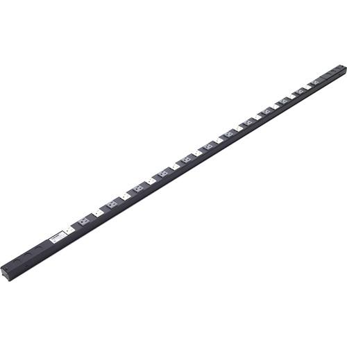 Lowell Manufacturing Power Strip-15A, 2-Circuits 24 Outlets, Pigtails, 70" Long