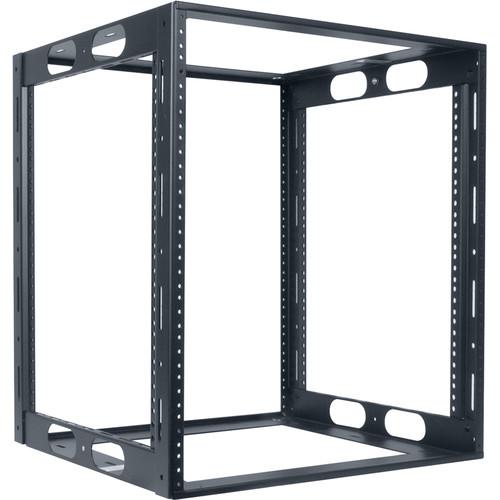 Lowell Manufacturing Rack-Credenza-12U, 18" Deep, Fully Welded