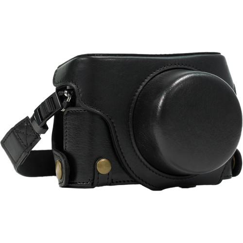 MegaGear PU Leather Camera Case for Panasonic Lumix DMC-LX100