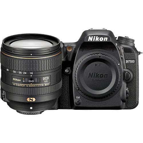 Nikon D7500 DSLR Camera with 16-80mm Lens