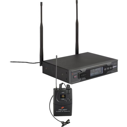 Polsen ULWS-16 16-Channel UHF Wireless Lavalier Microphone System