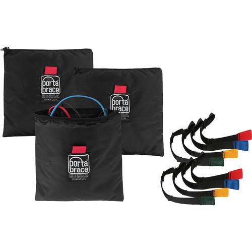 Porta Brace Accessory Organizing Kit for A V Cables