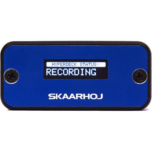 SKAARHOJ Micro Monitor Box with Monitoring OLED Display