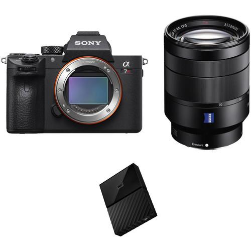 Sony Alpha a7R III Mirrorless Digital Camera with 24-70mm f 4 Lens and Storage Kit