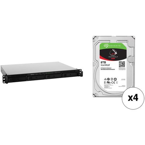 Synology 32TB RX418 NAS Expansion Unit Kit with Seagate NAS Drives