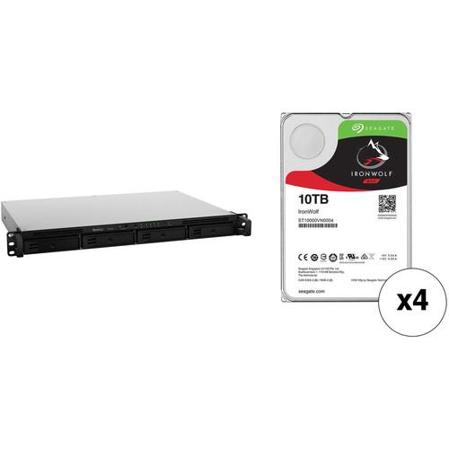 Synology 40TB RX418 NAS Expansion Unit Kit with Seagate NAS Drives