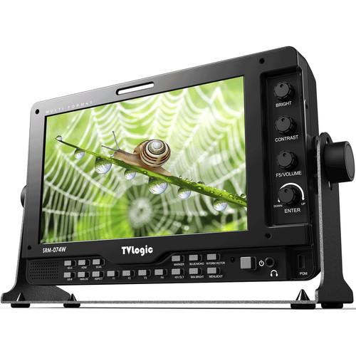 TVLogic SRM-074W-N 7" Sunlight-Readable 1024 x 600 HD LCD Monitor