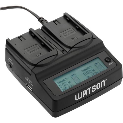 Watson Duo LCD Charger with Two