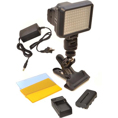 Bescor XT96 On-Camera Light Kit with