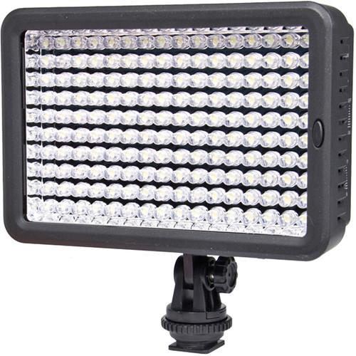Bower 160-Bulb Bicolor LED Video Light with Two NP-FV Batteries