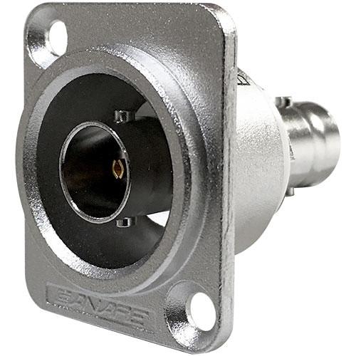 Canare BCJ-JRUDK 75-Ohm Panel Flush-Mount BNC Female to BNC Female Receptacle for 12G -SDI