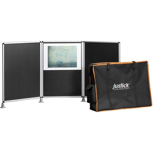 Justick 3-Panel Table Top Display with