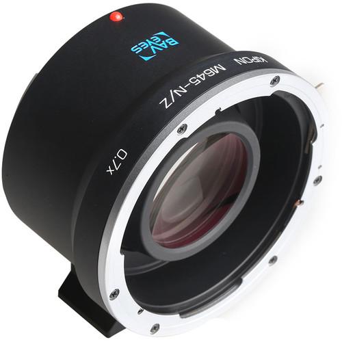 KIPON Baveyes Lens Mount Adapter for Mamiya 645-Mount Lens to Nikon Z-Mount Camera