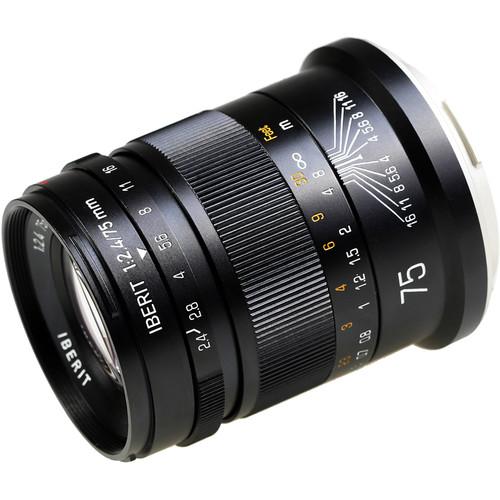 KIPON Iberit 75mm f 2.4 Lens for Leica L
