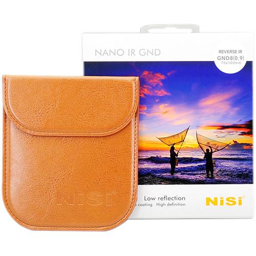 NiSi 70 x 100mm Nano Hard-Edge Reverse-Graduated IRND 0.9 to 0.15 Filter