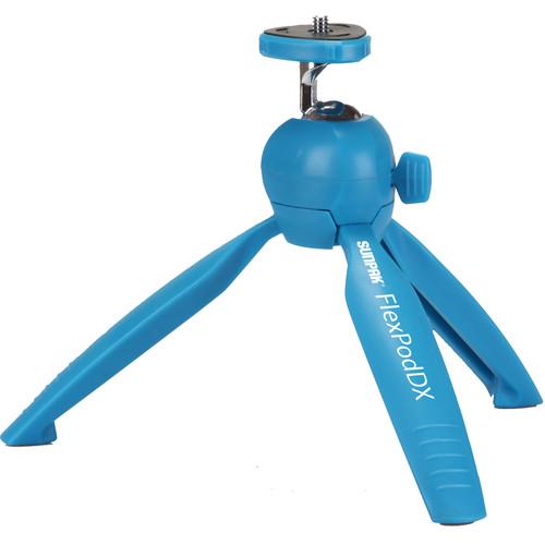 Sunpak FlexPodDX Tabletop Tripod with GoPro and Smartphone Adapters