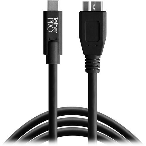 Tether Tools TetherPro USB Type-C Male to Micro-USB 3.0 Type-B Male Cable
