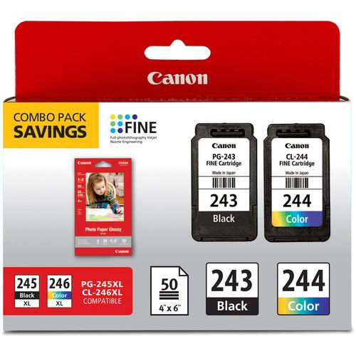 Canon PG-243 CL-244 Ink Cartridges and