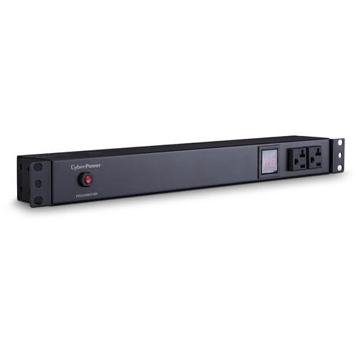 CyberPower Metered PDU16A 100-125V 50 60Hz Nema L5-20P Plug 10 Nema 5-20 1U 15